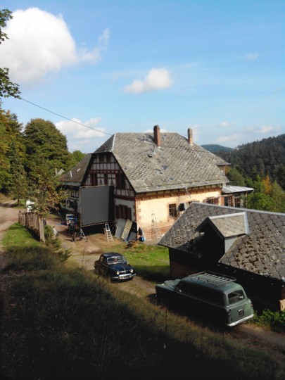 Tournage dans les Vosges